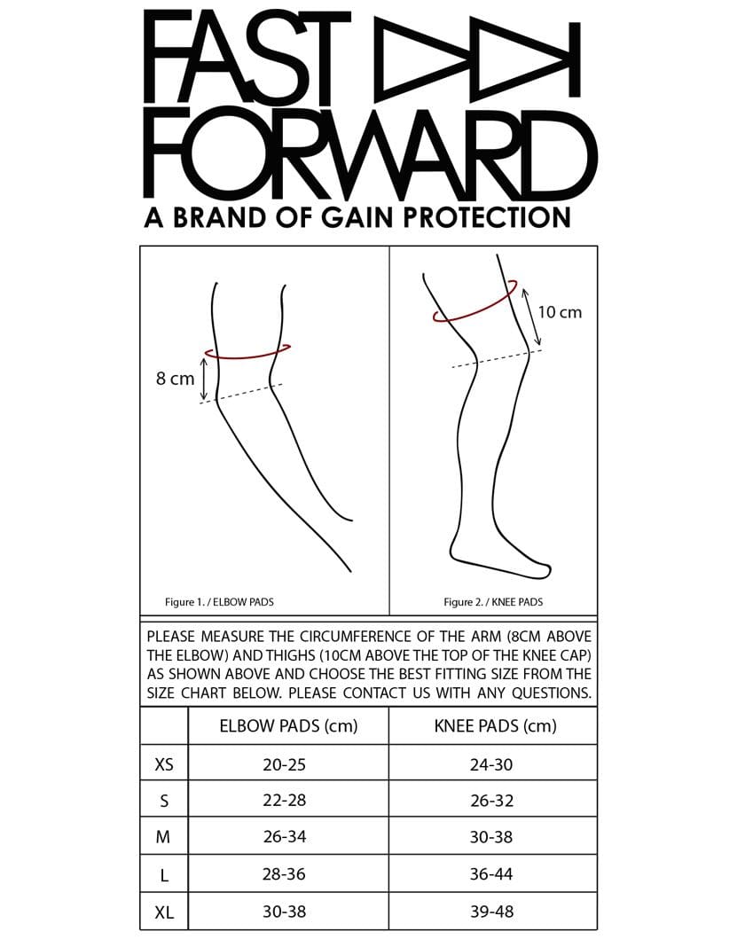 Fast Forward ROOKIE Knee and Elbow Pads