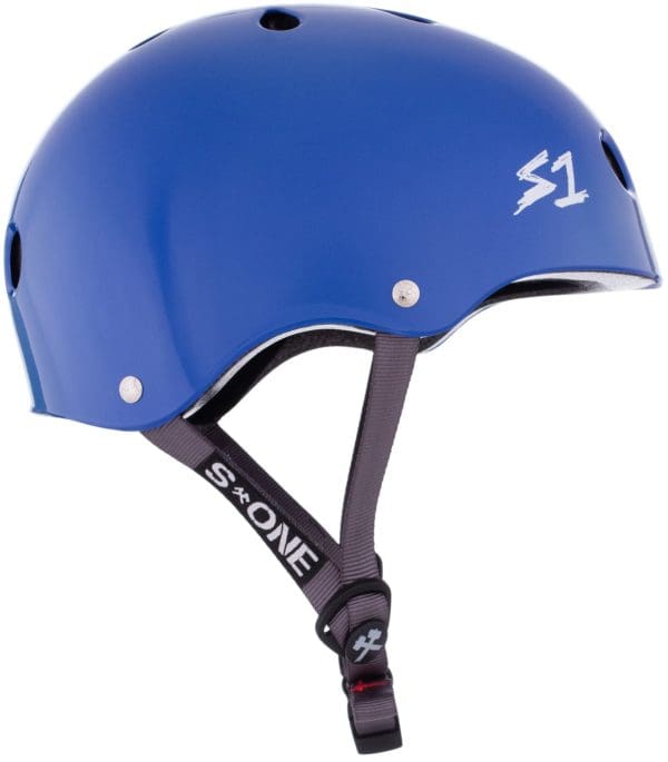 LA Blue Gloss S one Helmet