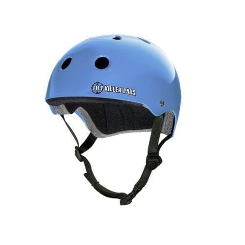 187 Killer Pads Pro Skate Helmet | Light Blue