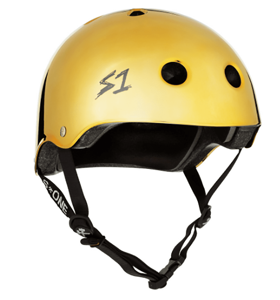 S-One | Lifer Helmet – Gold Mirror