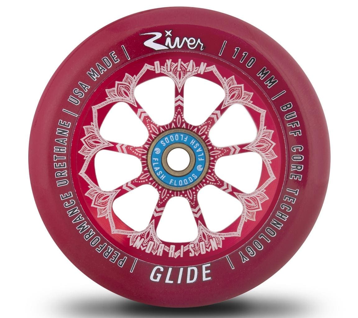 River Wheels "Bloody Glides" Dylan Morrison Red On Red