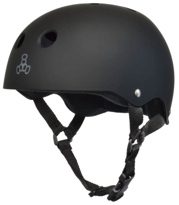Triple 8 | The Certified SS Helmet | Carbon Rubber