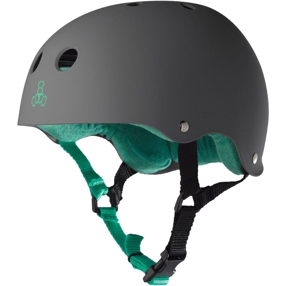 Triple 8 | The Certified SS Helmet | Carbon Rubber