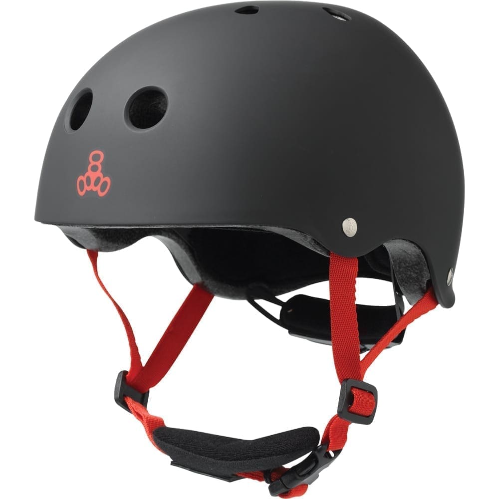 Triple 8 | Lil 8 Certified Youth Helmet Black Rubber