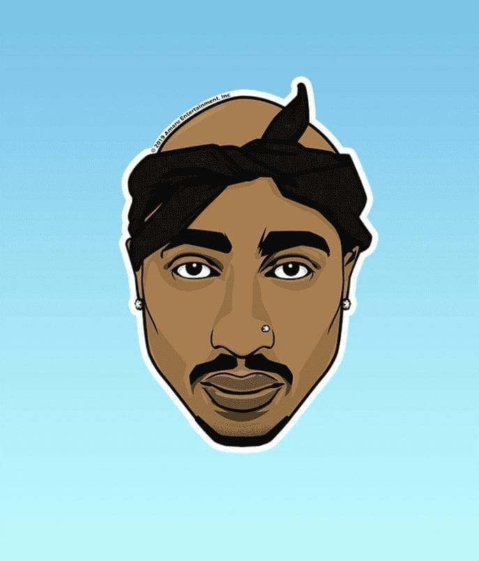 Tupac Shakur | Sticker